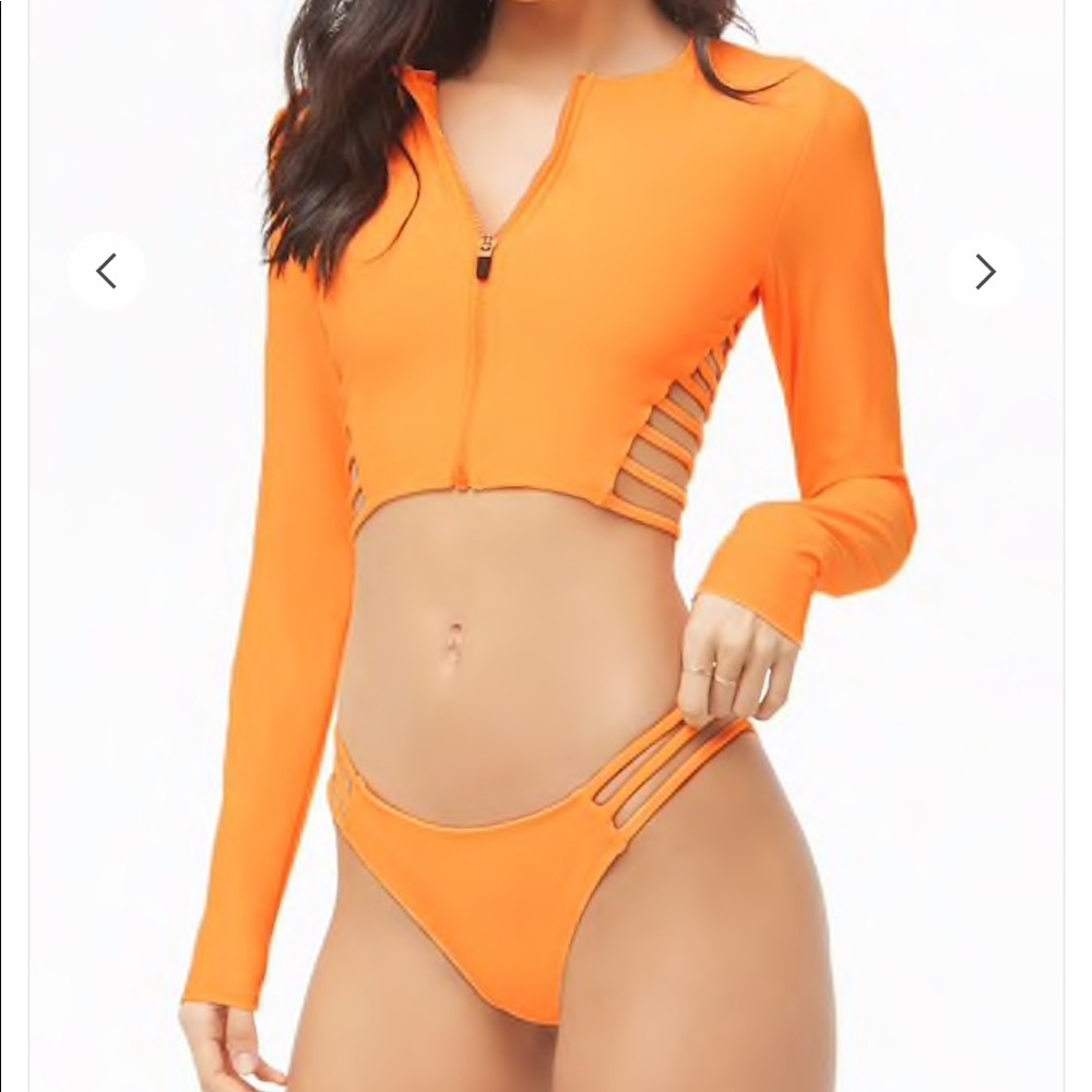 Two piece rash guard